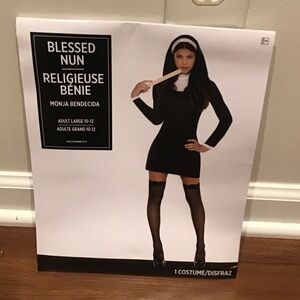 Blessed Nun halloween Costume adult large